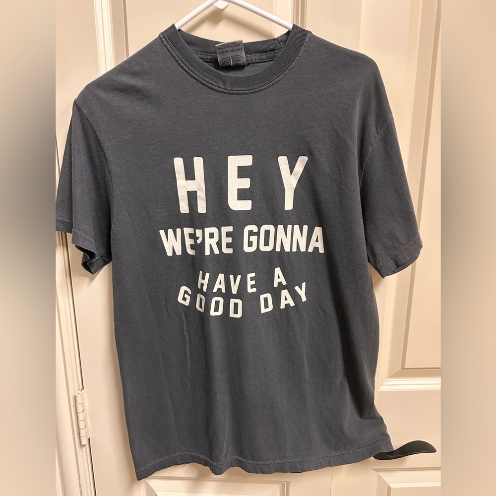 Comfort colors new with tag- size medium gray graphic tshirt